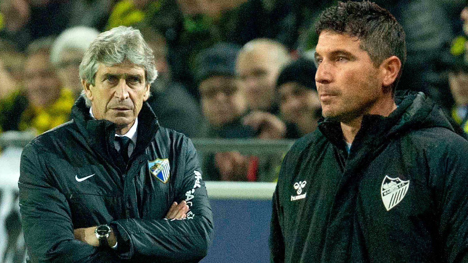 Pellegrini, muy presente en el Málaga de Funes