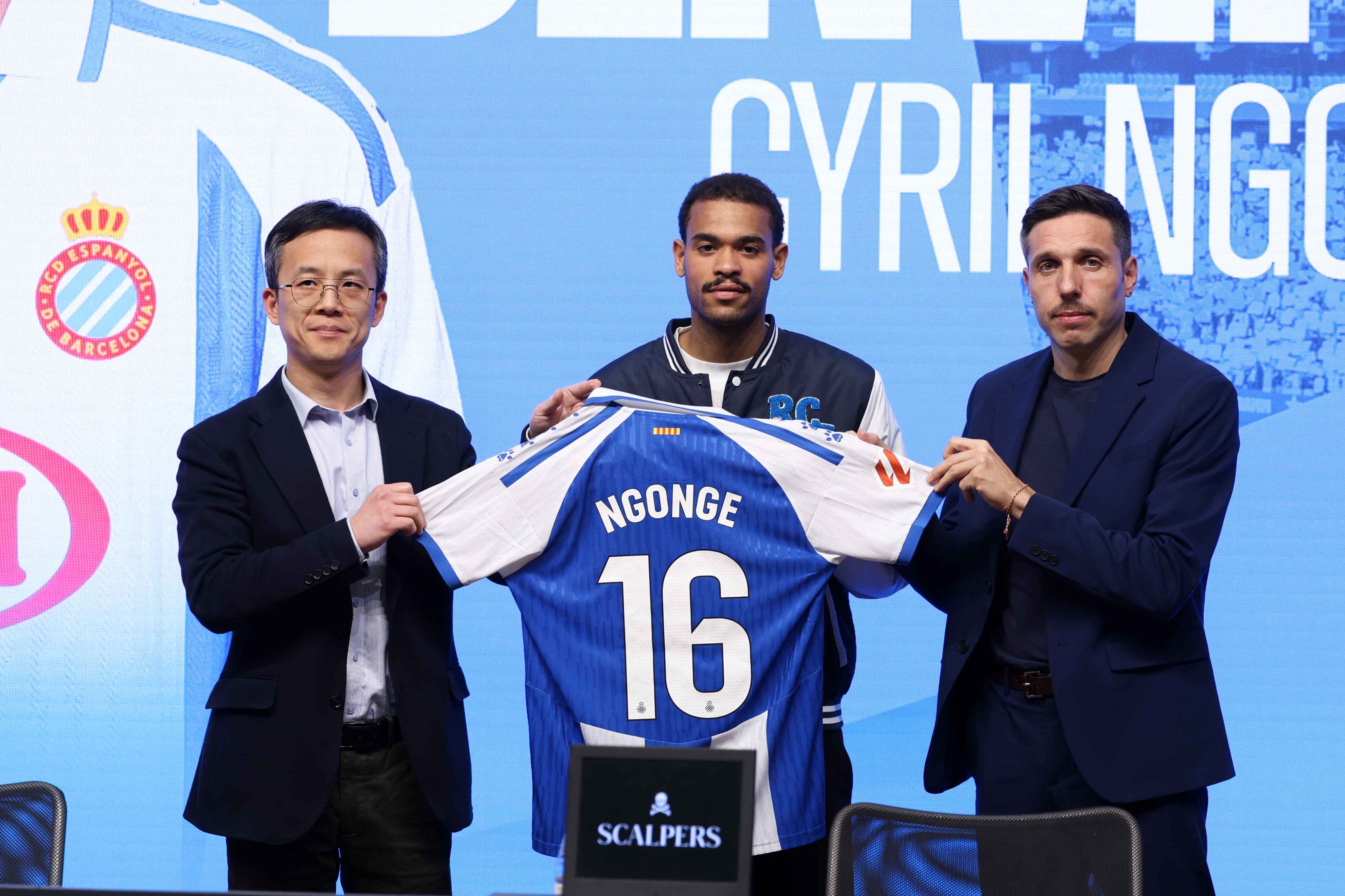 Ngonge, último fichaje del Espanyol: "Si no me viera aquí más de seis meses no habría opción de compra"