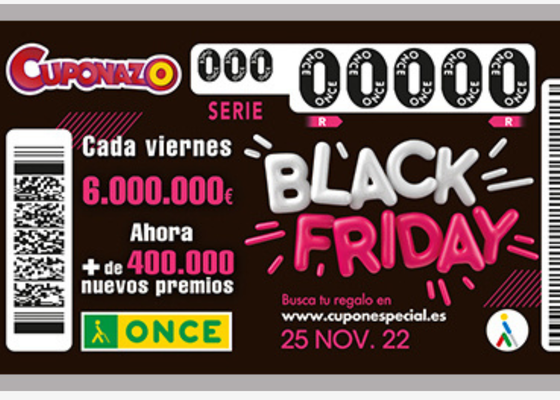 Resultado ONCE: comprobar número del cupón Black Friday ganador de hoy 28 de noviembre de 2025