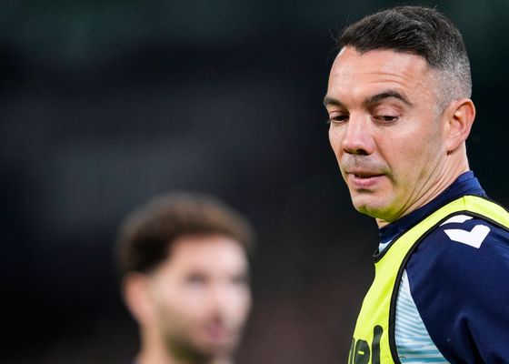 El Celta de Vigo informa de la lesión de Iago Aspas con su futuro aún en el aire