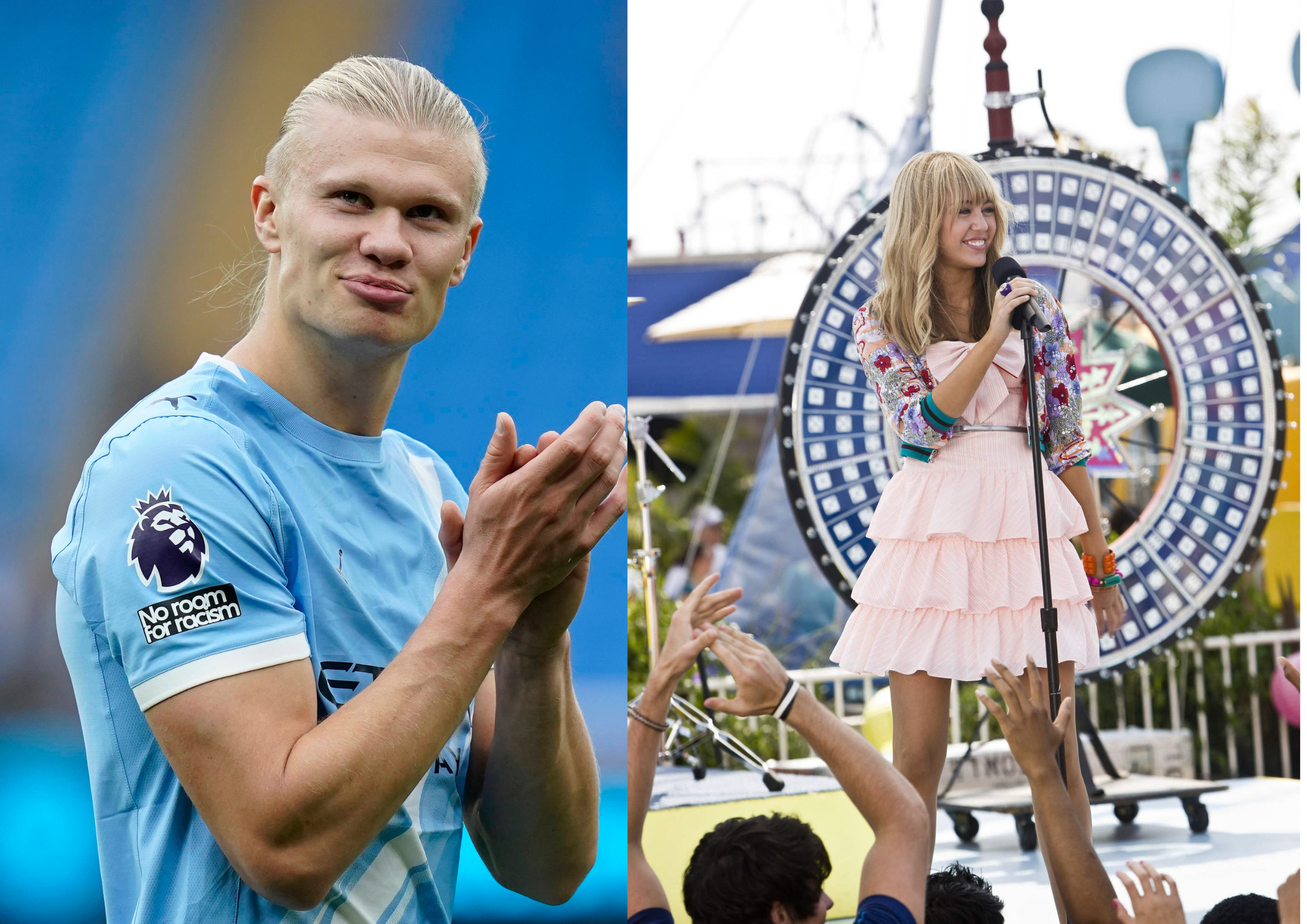 Hannah Montana, el placer culpable de Haaland