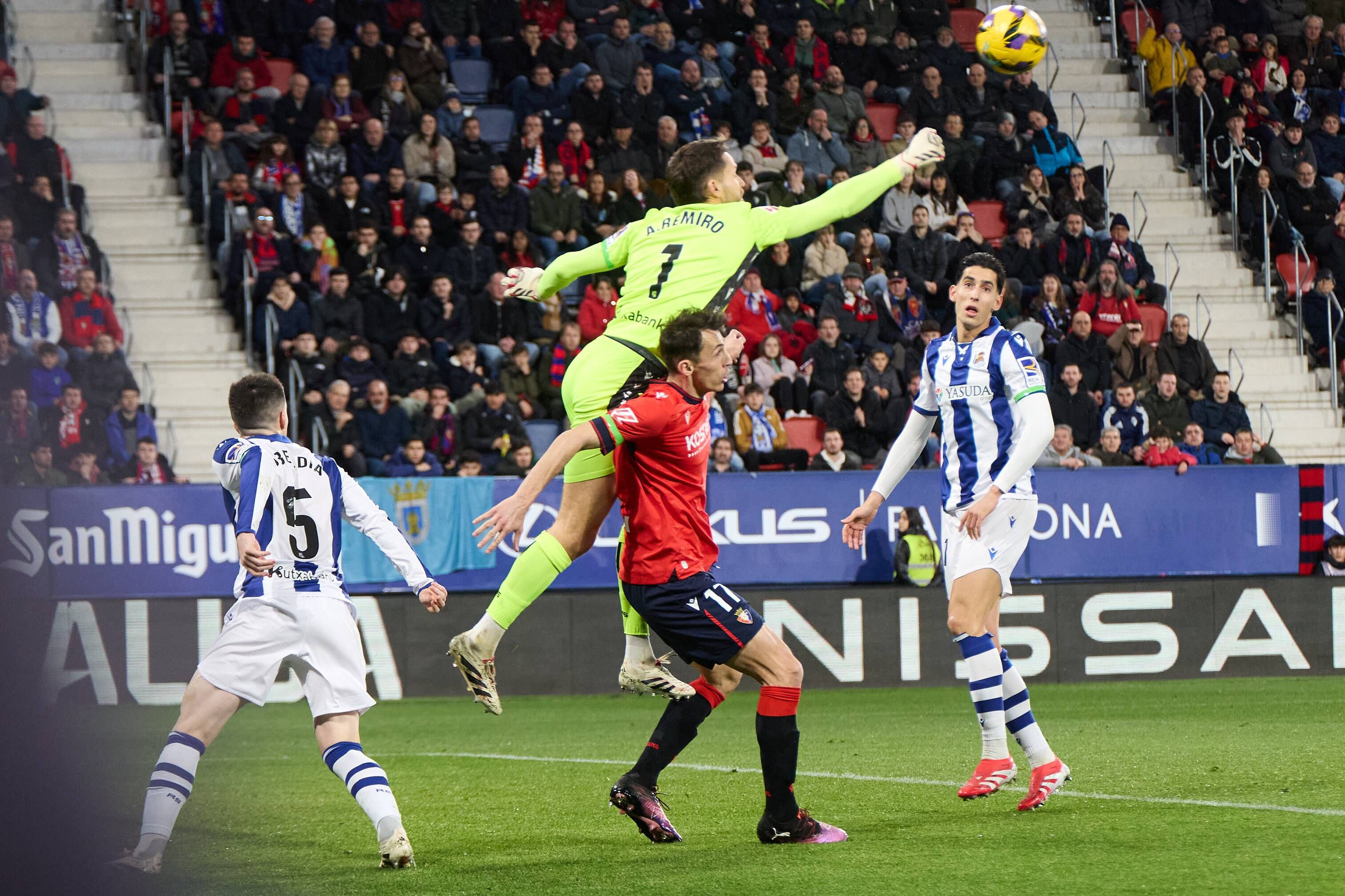La Real Sociedad, sin goles