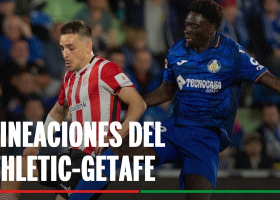 Alineaciones Athletic Club - Getafe: Alineaciones confirmadas del Athletic y el Getafe en la décima jornada de LaLiga EA Sports