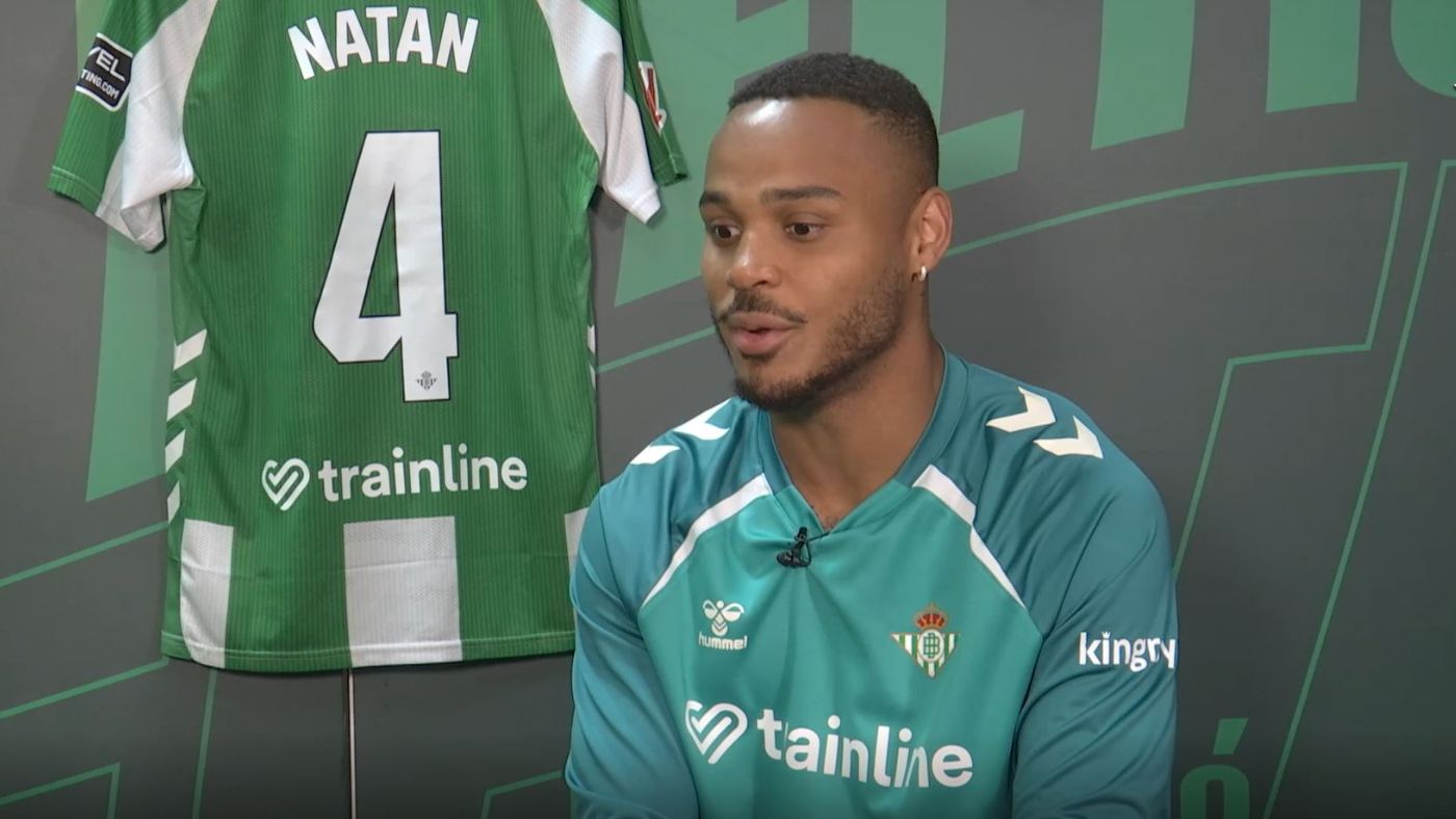 Los focos del mercado de fichajes apuntan a Natan: "El Betis es mi casa, me siento sevillano" 