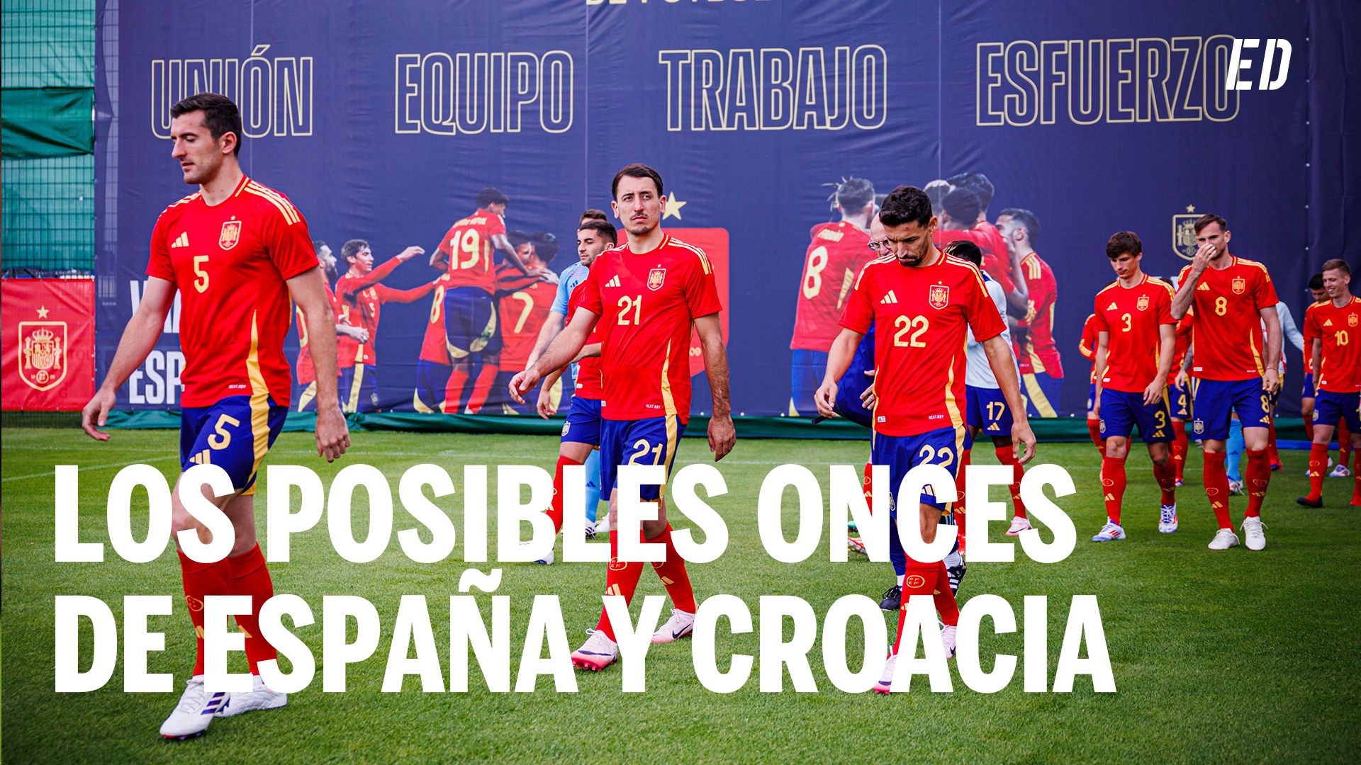 España - Croacia: Alineación posible de Luis de la Fuente y Dalic de la jornada 1 de la Eurocopa 2024