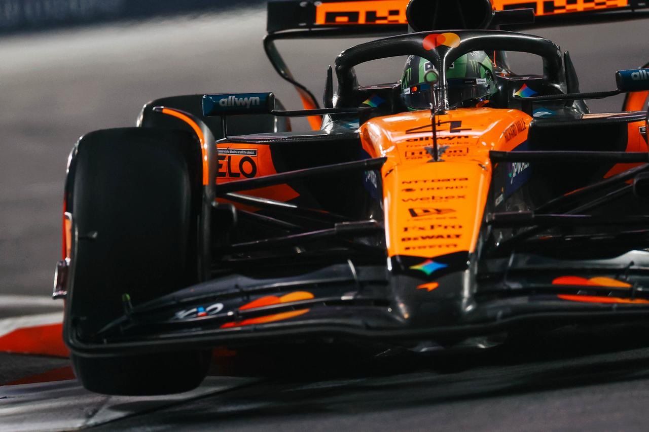 Lando Norris apuesta a grande en Las Vegas