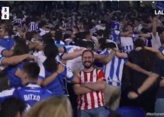 "No me imagino a un sevillista entre camisetas verdiblancas en el Villamarín como en el derbi vasco"