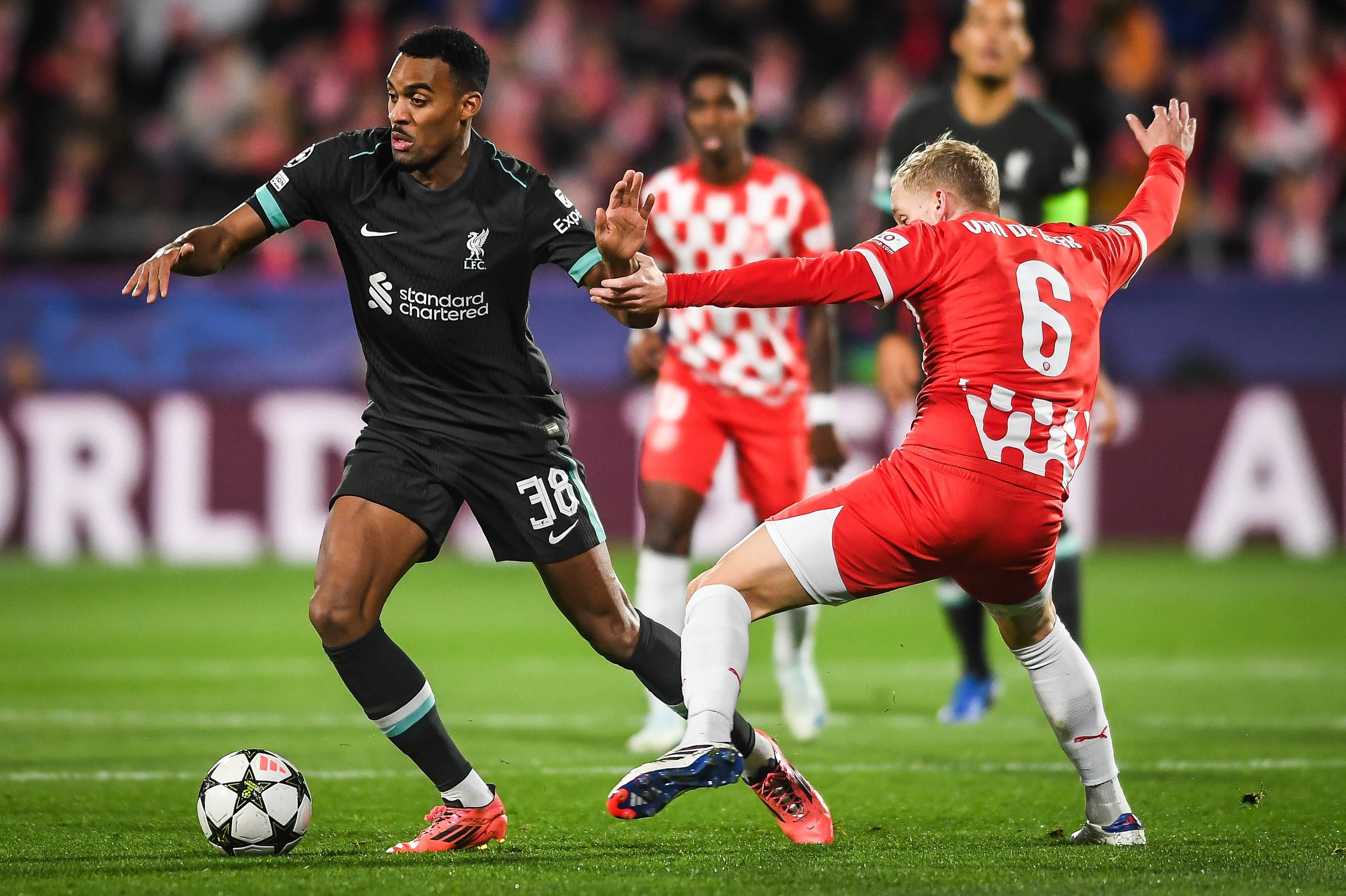 Despliegue masivo del Girona en Champions