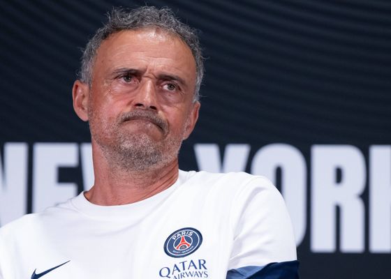 Luis Enrique esquiva a Mbappé 