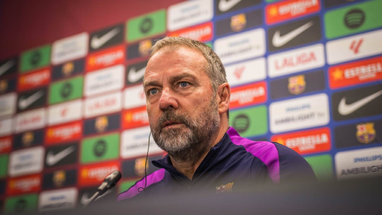 Flick, muy crítico tras el derbi: “Creo que no merecíamos la victoria”