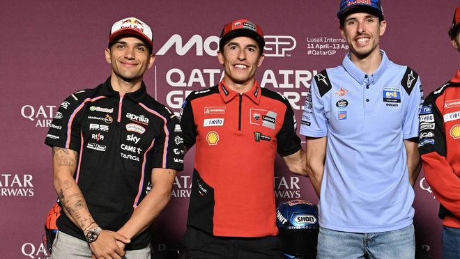 Álex Márquez y Jorge Martín se alían en contra de Marc Márquez