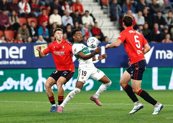 Elche - Osasuna: horario, canal y dónde ver hoy en TV la jornada 24 de LaLiga