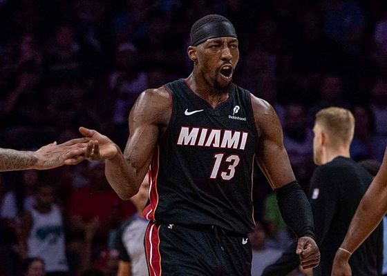 Bam Adebayo comete una locura, Luka Doncic le sigue el juego y los árbitros acaban con la fiesta