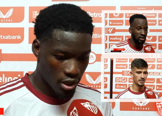 El vestuario sevillista se olvida de Hernández Maeso y hace autocrítica: "La primera parte..."