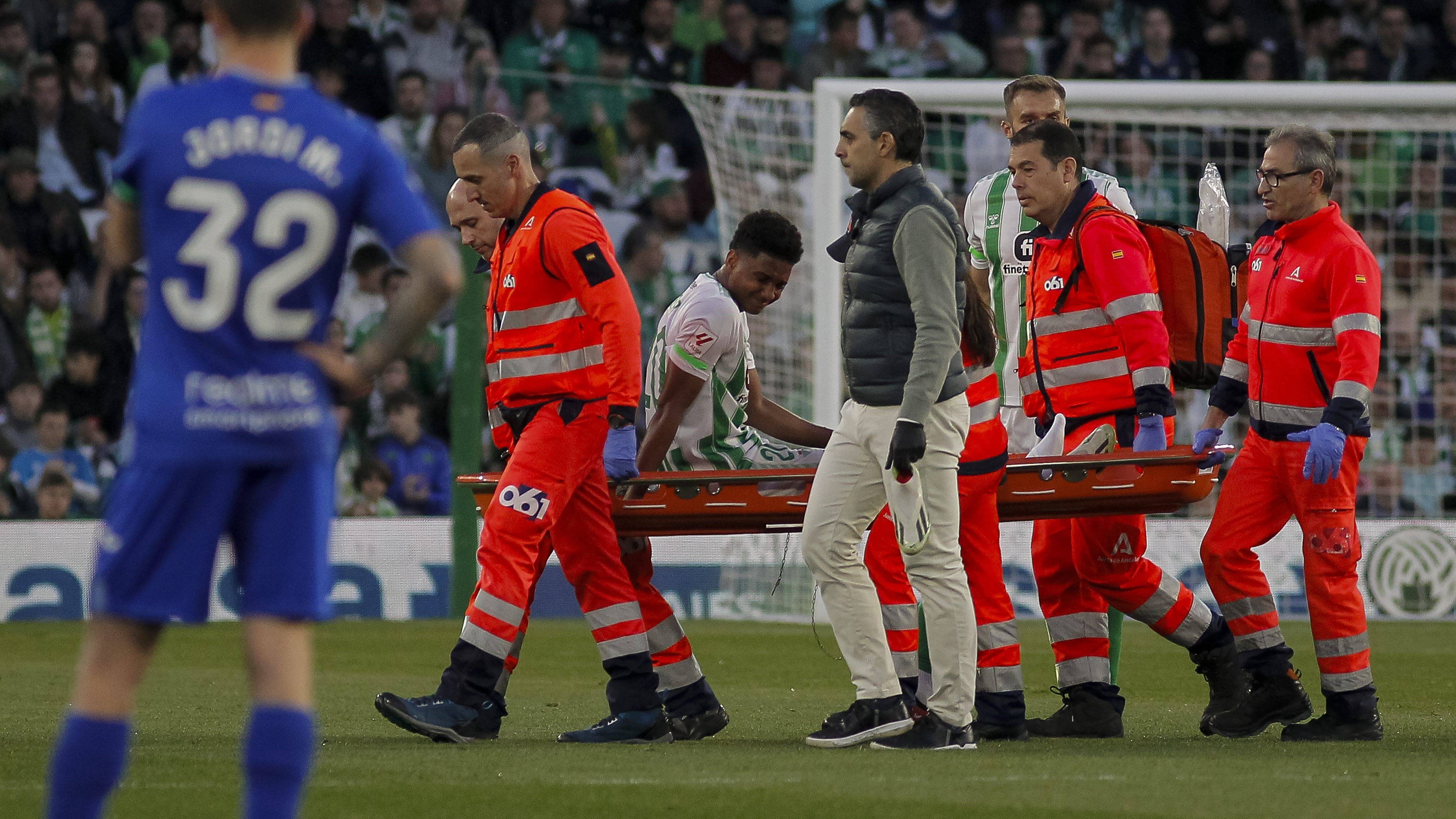 La peor tarde de Abner con el Betis