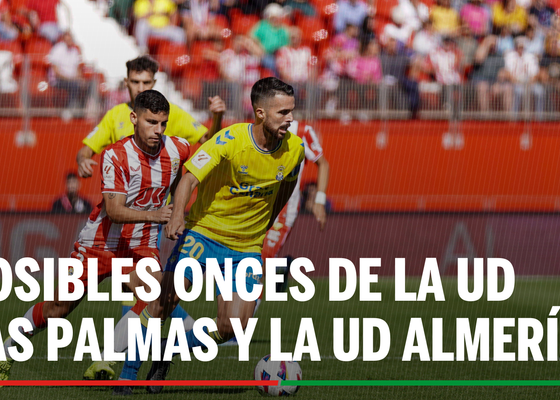 Alineaciones Las Palmas - Almería: Alineación posible de Las Palmas y Almería en el partido de hoy de LaLiga EA Sports