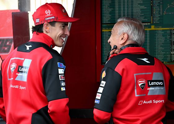 Ducati no deja de alabar a Marc Márquez: "Es algo que nunca había visto antes"