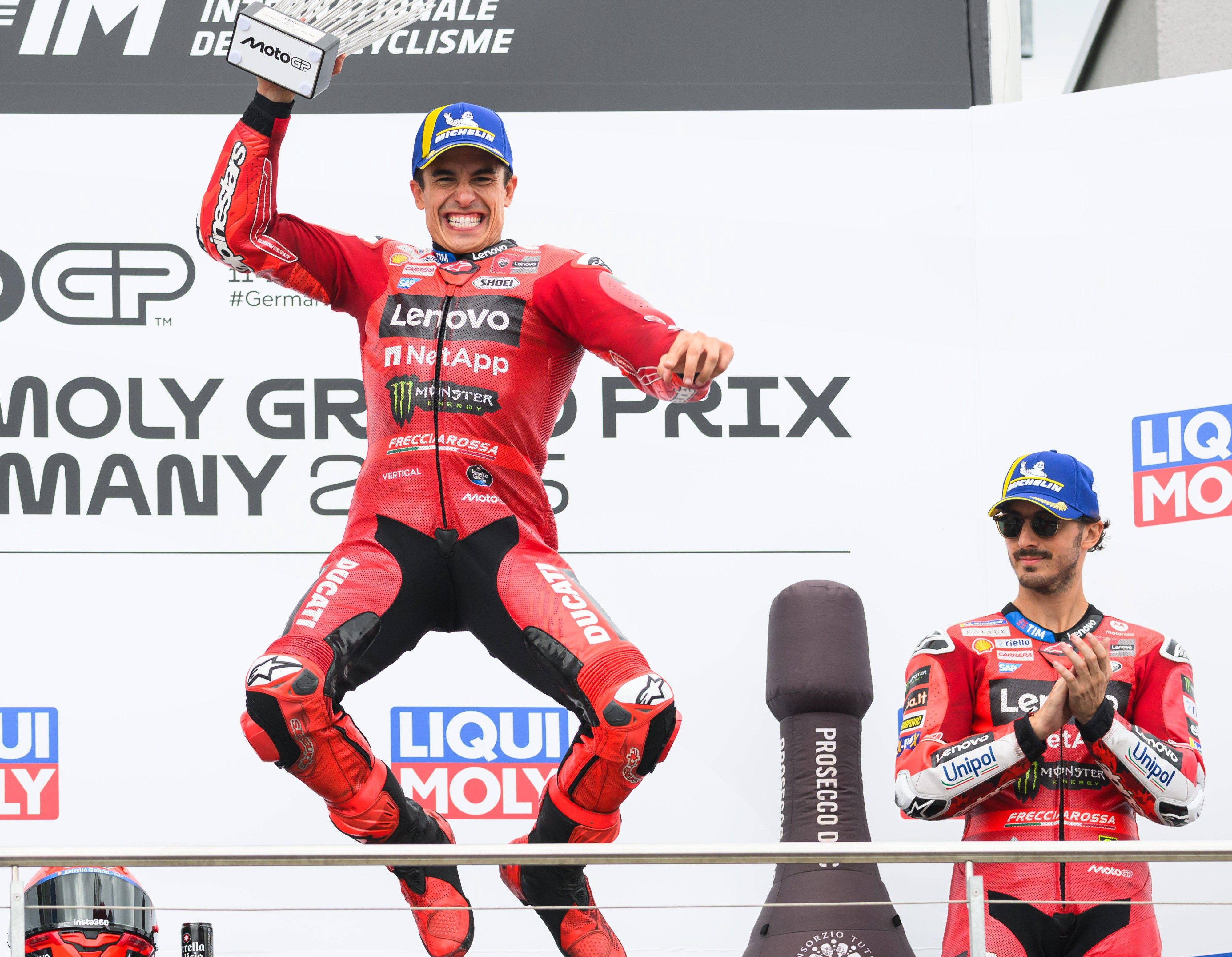 Culpan a Marc Márquez de la caída de Pecco Bagnaia