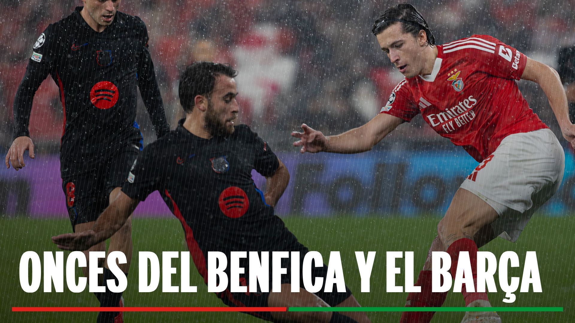 Alineaciones Benfica - Barça: Onces de Benfica y Barça para el partido de hoy de la UEFA la Champions League