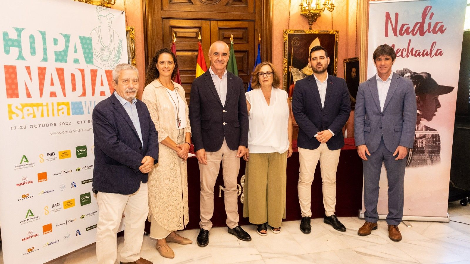 Sevilla, centro del tenis nacional con el regreso de la Copa Nadia