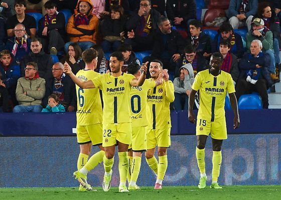Levante 0-1 Villarreal: Aprovecha la bola extra para aferrarse a la Champions