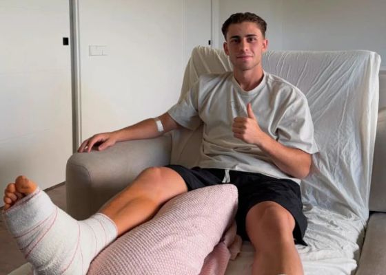 El mensaje de Fermín López tras operarse: "Es otro reto más en mi carrera que superaré"