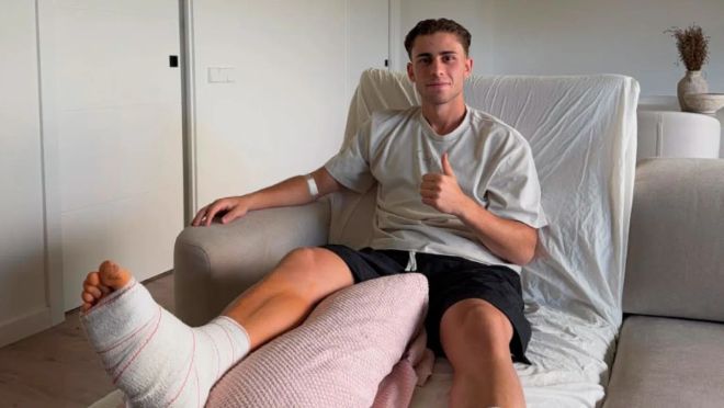 El mensaje de Fermín López tras operarse: "Es otro reto más en mi carrera que superaré"