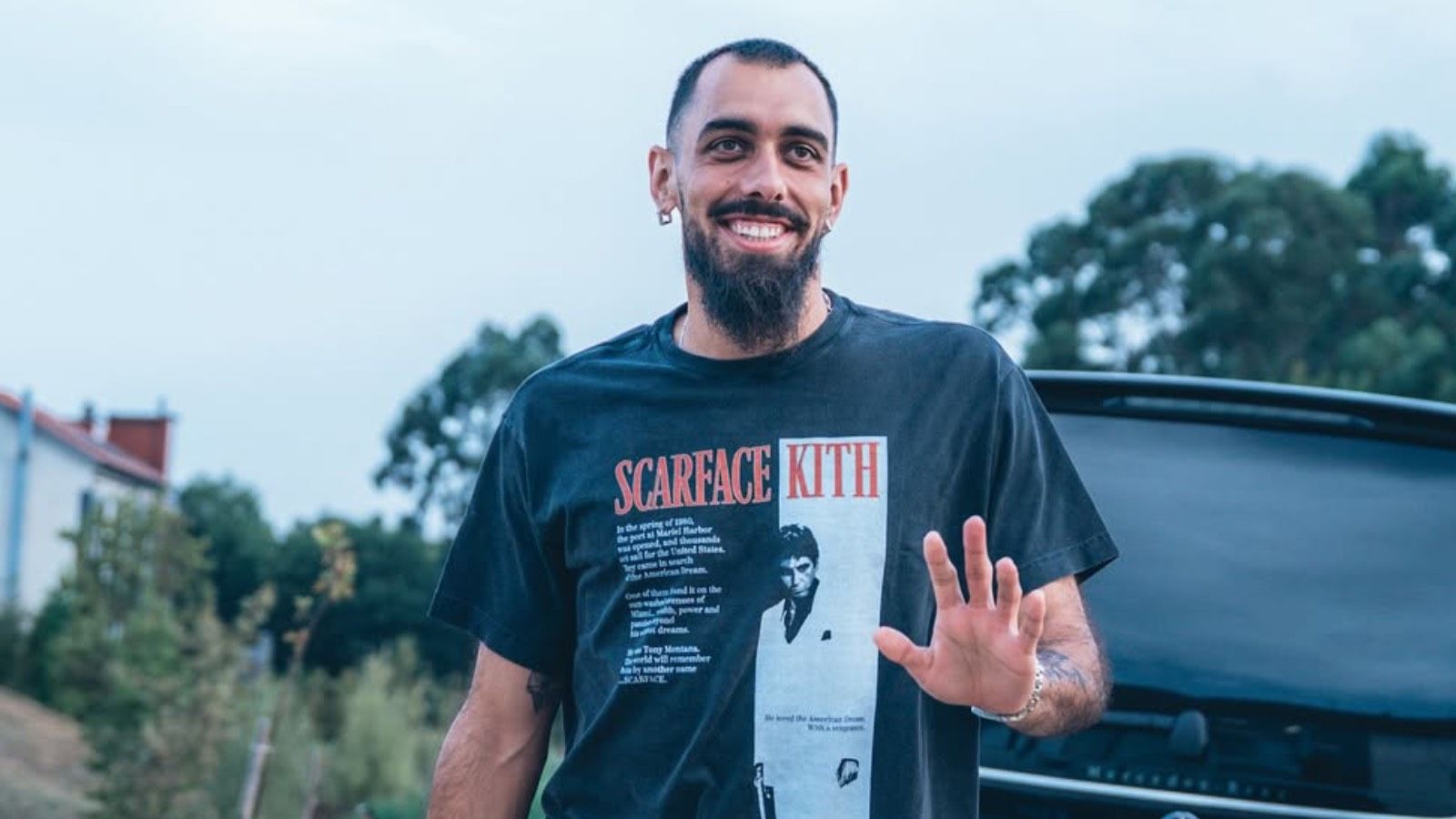Borja Iglesias, a favor de las protestas contra Israel en la Vuelta ciclista a España