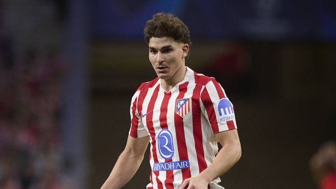 El Atlético de Madrid, pendiente de Julián Álvarez, Sorloth y Giuliano Simeone