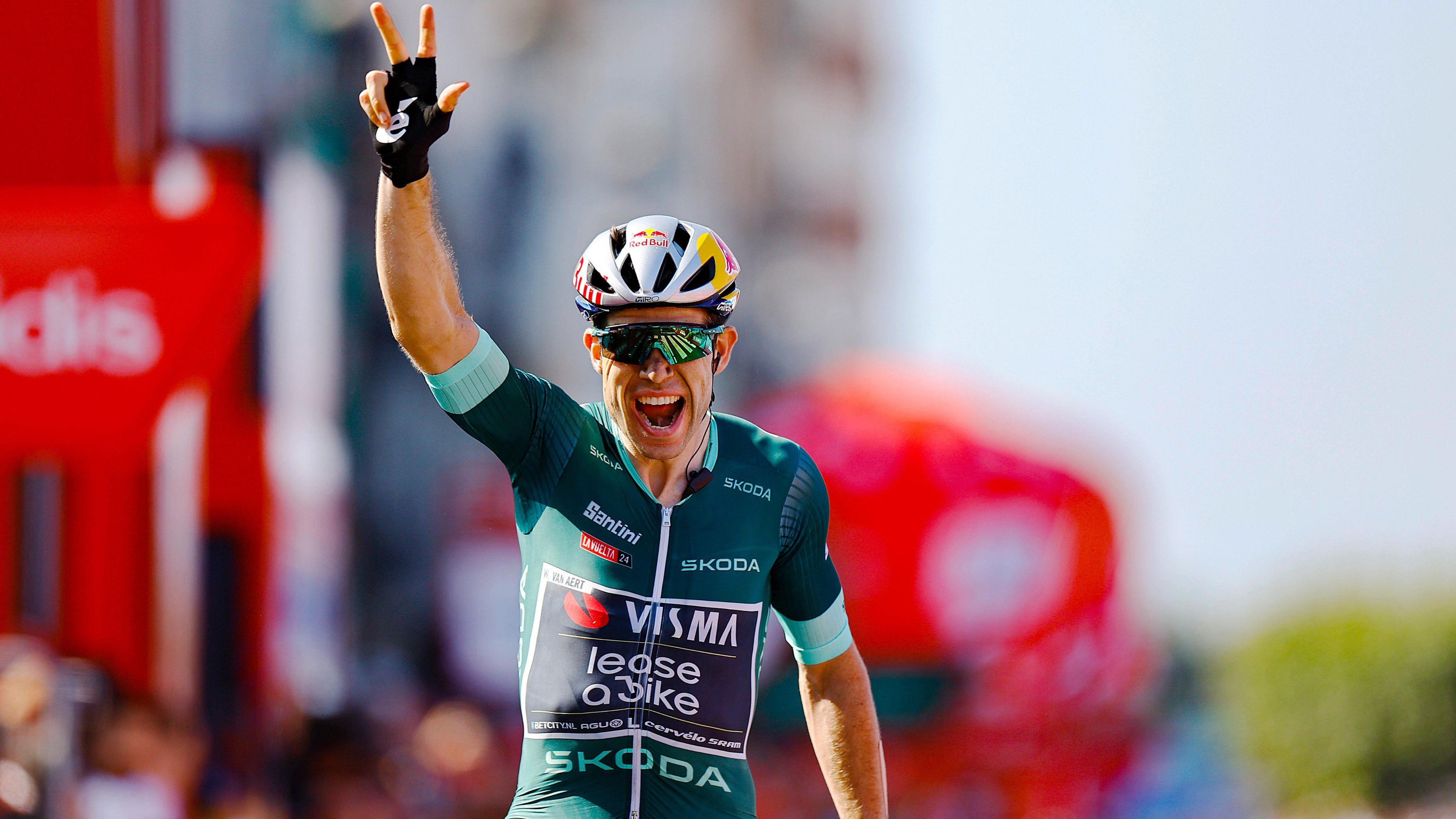 Un, dos, tres...Wout Van Aert