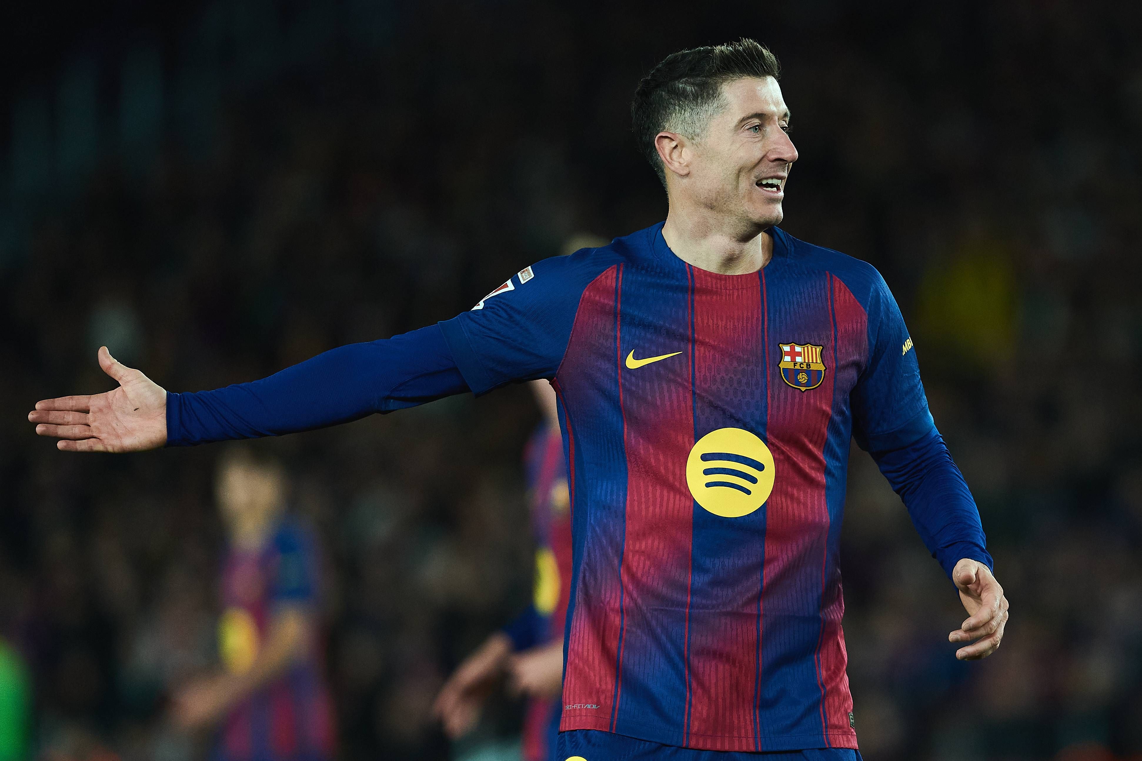 Problema para el Barça de Flick: Lewandowski, baja