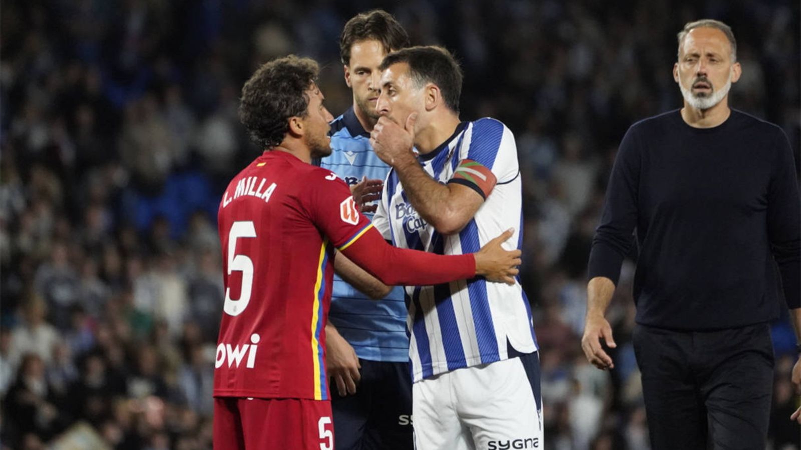 Juan Iglesias: "Oyarzabal ha insultado a mi mujer"