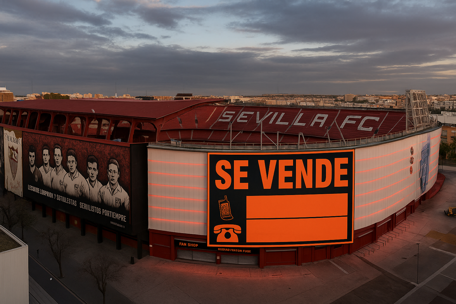 La venta del Sevilla en vídeo, según la IA