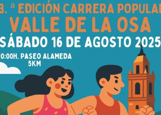 Constantina se prepara para la 33ª Carrera Popular Valle de la Osa