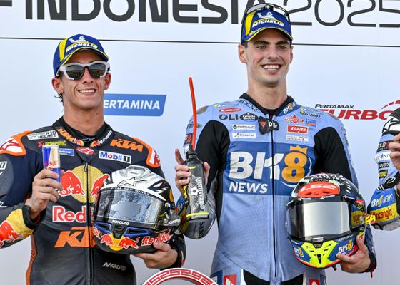 Fermín Aldeguer lanza una pulla a Pedro Acosta tras 'superarle' en MotoGP: "El que tiene que cambiar la manera de verlo es él"