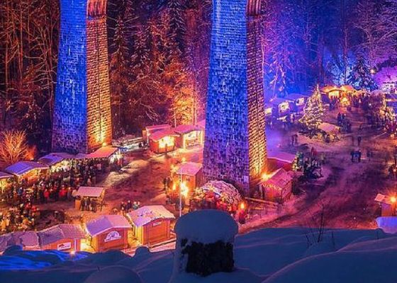 El mercado de Navidad más mágico de Europa está bajo un viaducto alemán