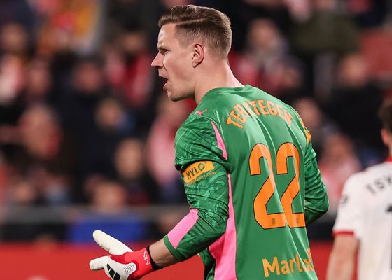 Ter Stegen, intervenido con éxito en Finlandia, pero el Girona se teme lo peor