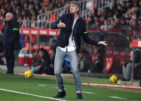 Imanol Alguacil: “He tenido que parar el entrenamiento”