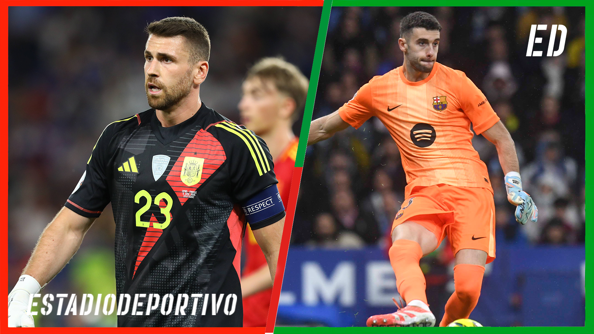 ¿Quién debe ser el portero titular de la Selección española? La afición opina sobre Unai Simón, Joan García y David Raya