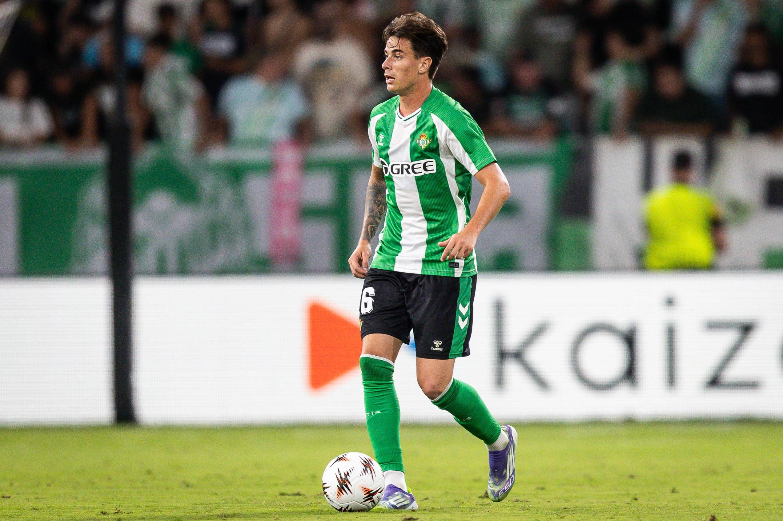 Valentín Gómez, una alegría para la afición del Betis