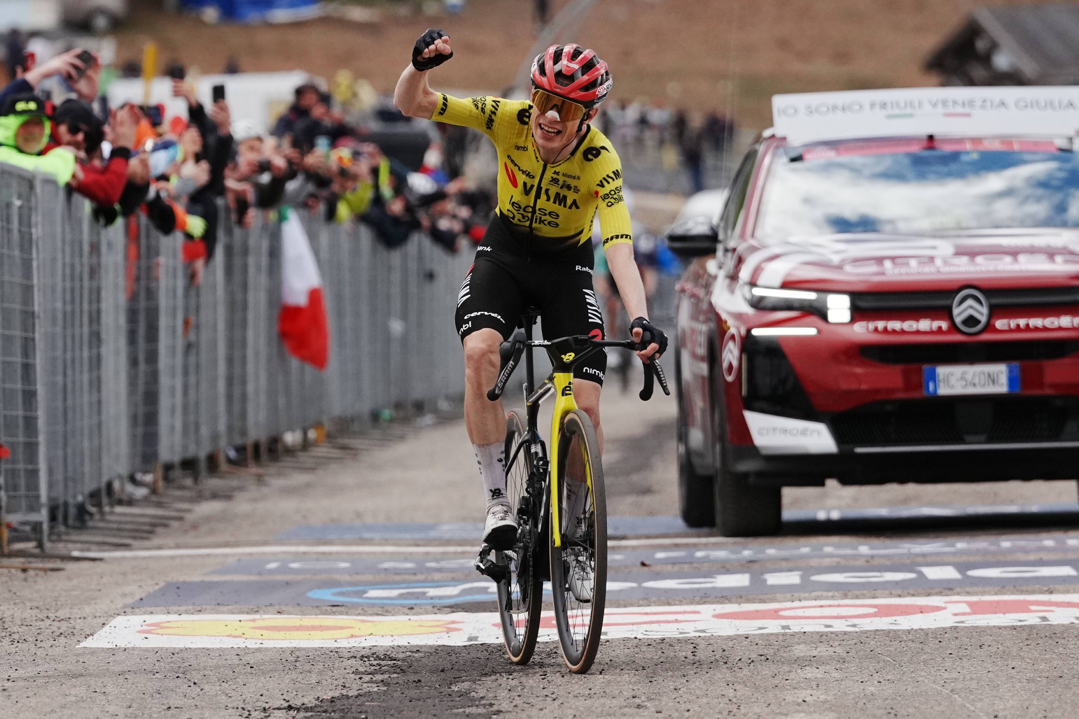 Jonas Vingegaard destroza las esperanzas del Movistar y de Enric Mas en el Giro de Italia