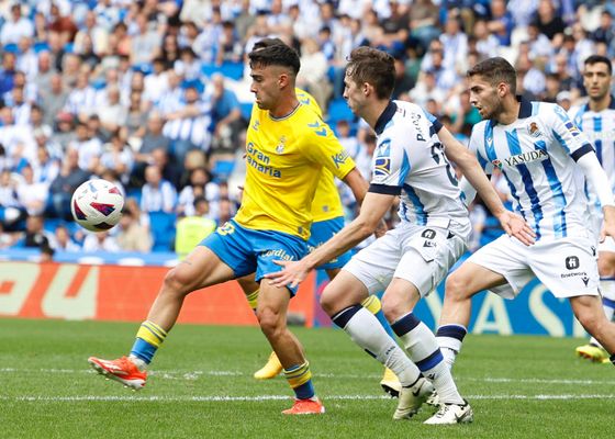 Real Sociedad - Las Palmas: horario, canal y dónde ver en TV y online hoy el partido de LaLiga EA Sports