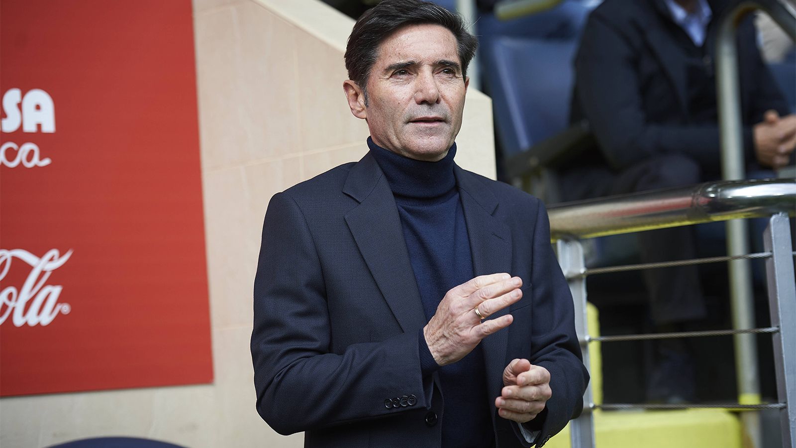 Marcelino, con pie y medio fuera del Villarreal
