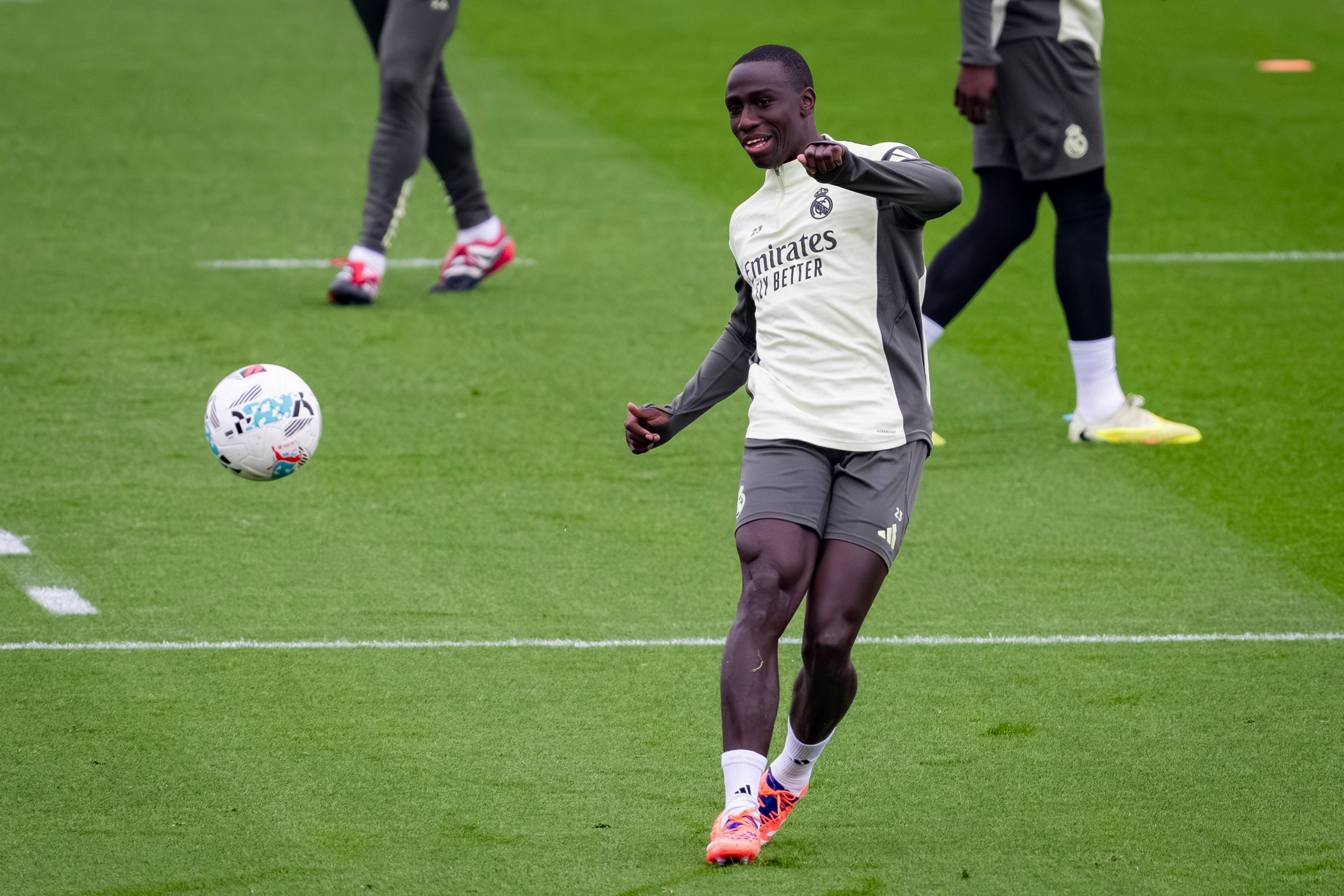 El Real Madrid recupera a Ferland Mendy tras un calvario de lesiones