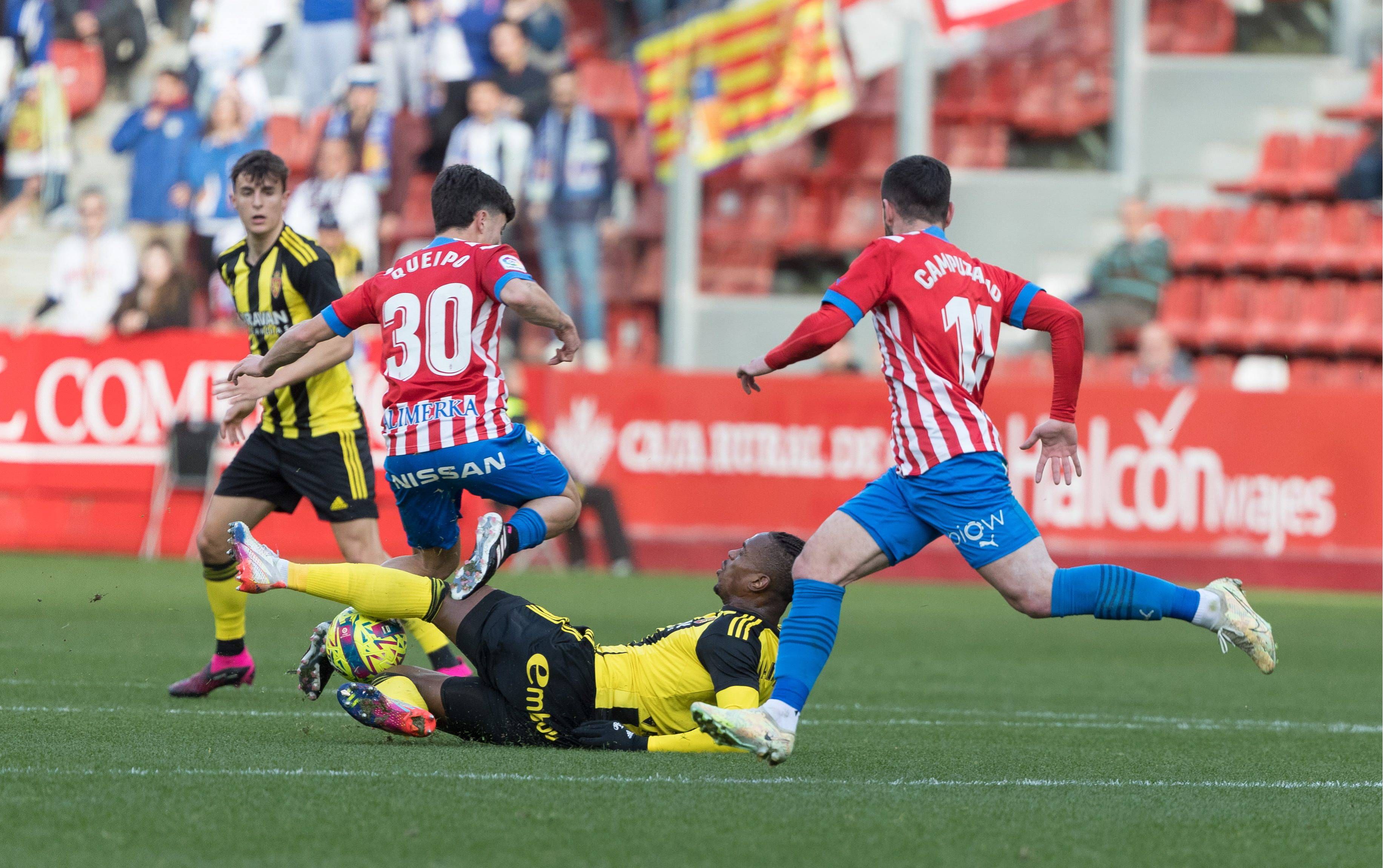 Sporting de Gijón y Real Zaragoza hacen historia