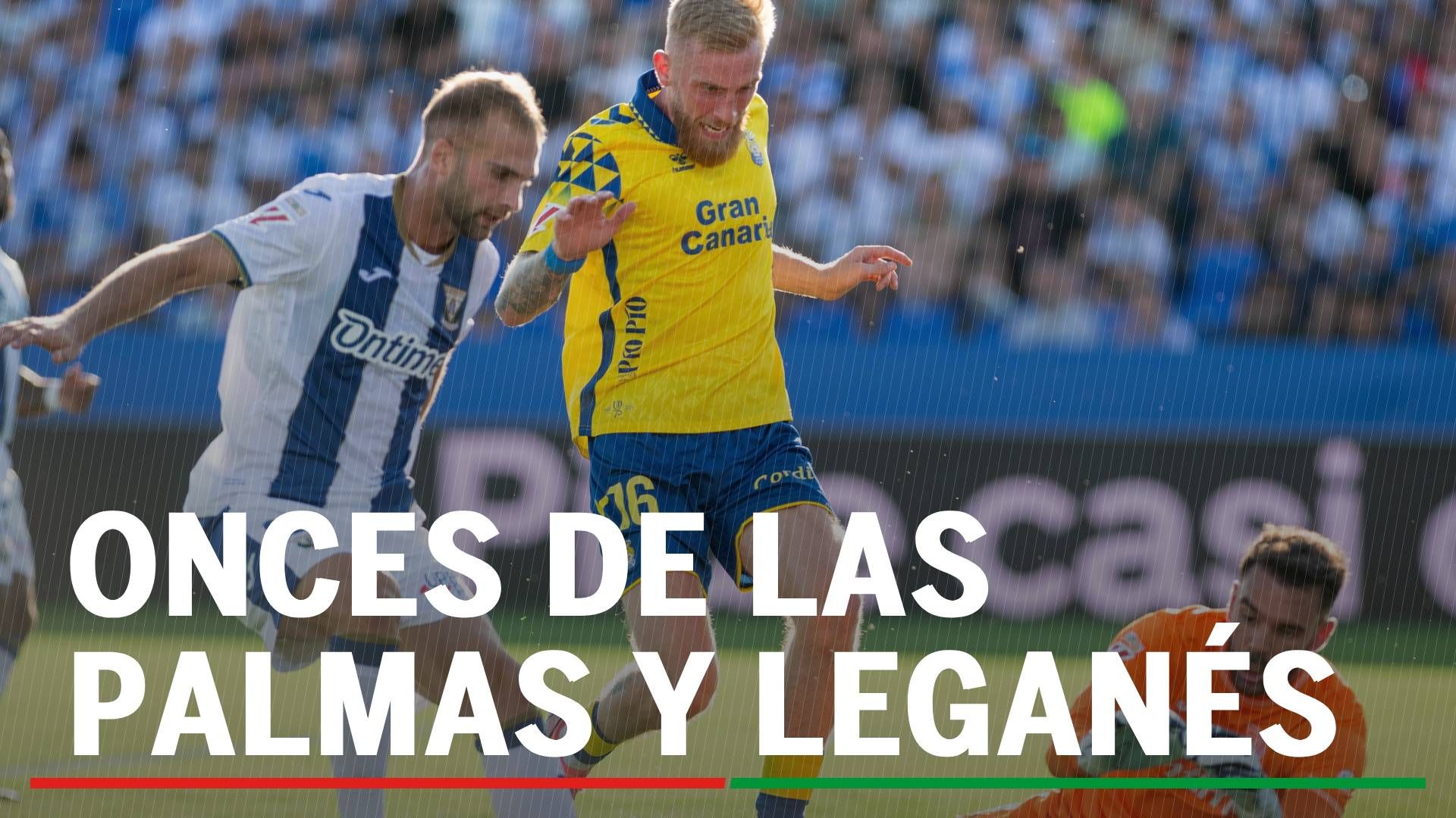 Alineaciones del Las Palmas - Leganés: Alineación posible de Las Palmas y Leganés en el partido de LaLiga EA Sports
