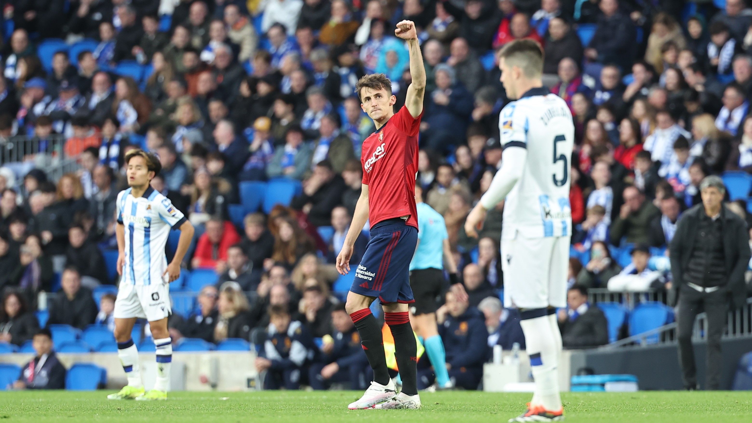 Real Sociedad 0-1 Osasuna: Budimir da el golpe en Anoeta