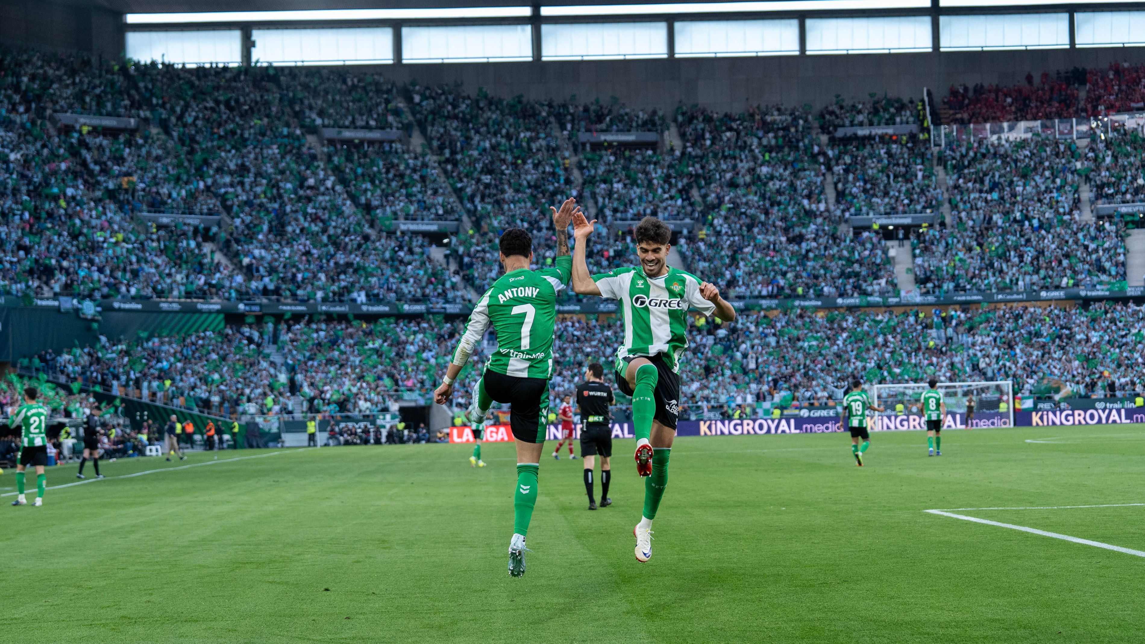 LaLiga confirma el perfil del Betis de Pellegrini y pone a Antony de ejemplo: profundo, vertical y directo