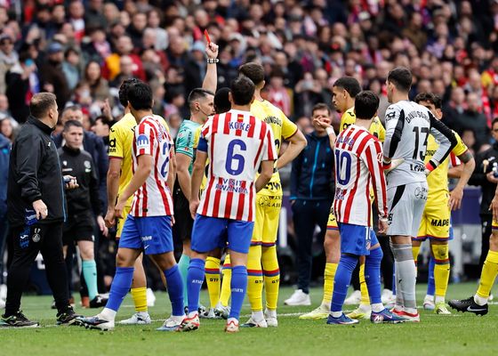 Atleti y Getafe chocan por la expulsión de Abqar: del "es una estupidez" al "si lo digo no estaría bien para los niños"
