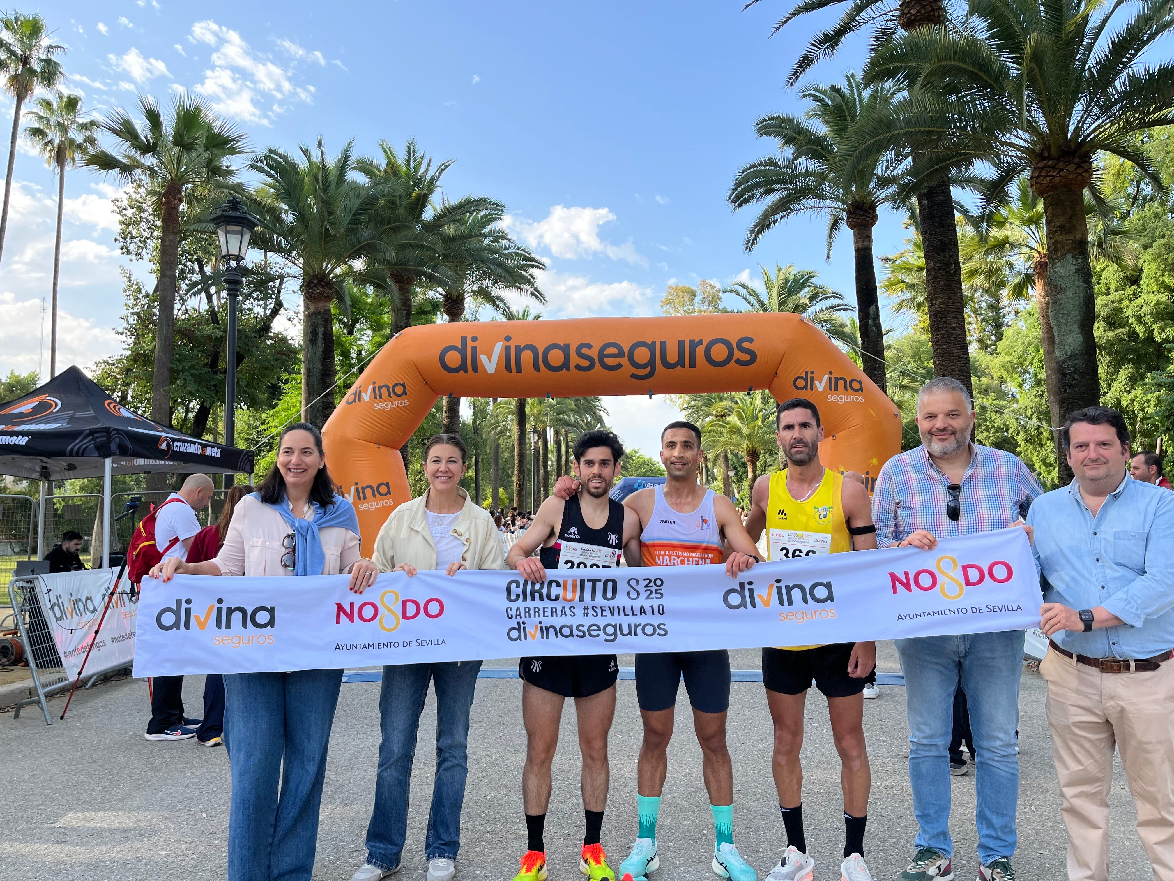 Said y Carmen Gutiérrez se coronan en la Carrera Parque de María Luisa Coca-Cola